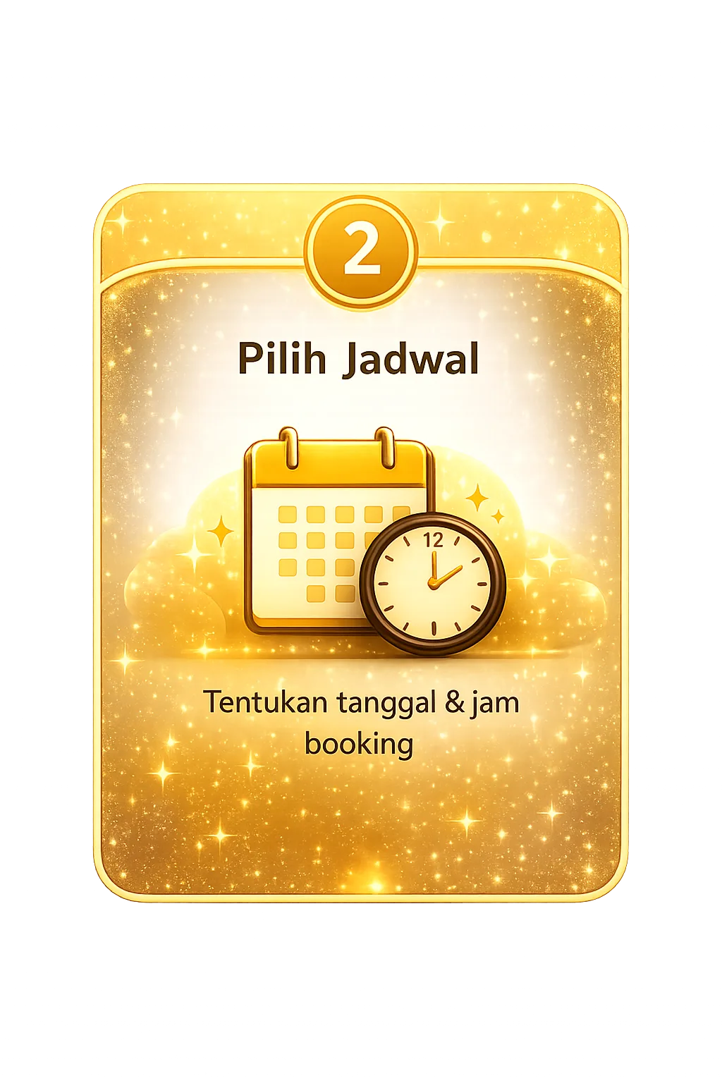 Langkah 2: Pilih Jadwal